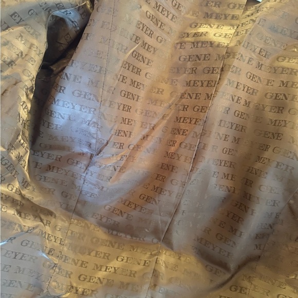 Gene Meyer Vintage Taupe Velvet Blazer Women’s 10 Luxury Business Casual Jacket - Picture 12 of 12